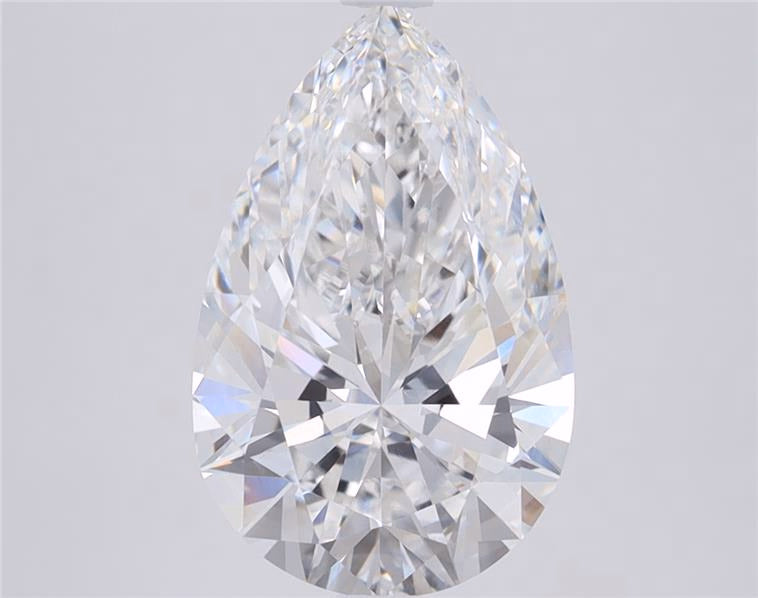 8.08ct Pear F VVS1 Lab Grown Diamond