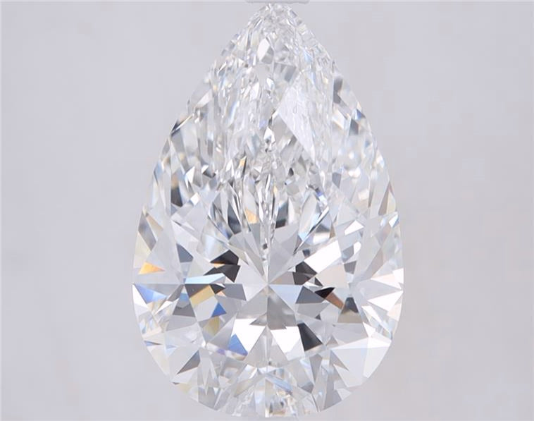 4.01ct Pear F VVS1 Lab Grown Diamond