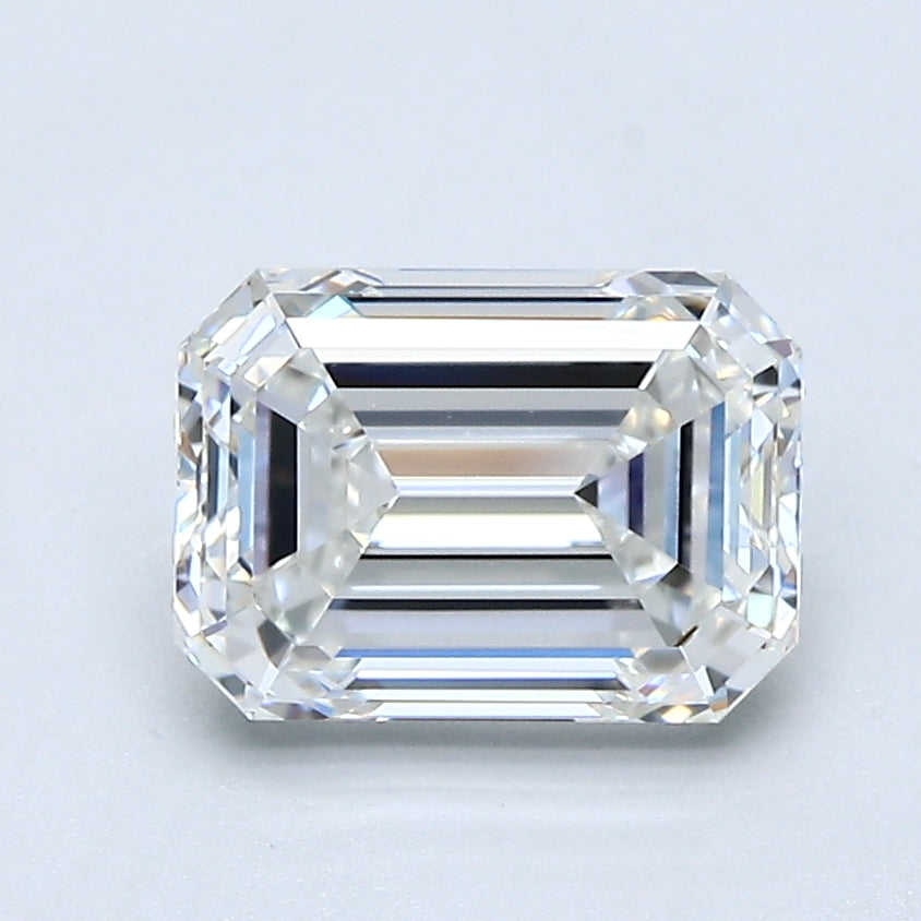 1.8ct Emerald G VVS2 Natural Diamond