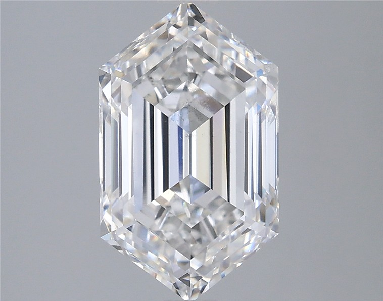 3.06ct Hexagonal E VS2 Lab Grown Diamond