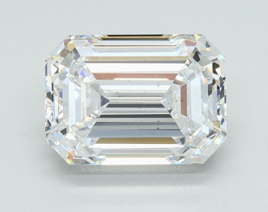 1.87ct Emerald E SI1 Lab Grown Diamond