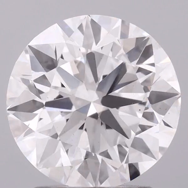 2.86ct Round D VS2 Lab Grown Diamond