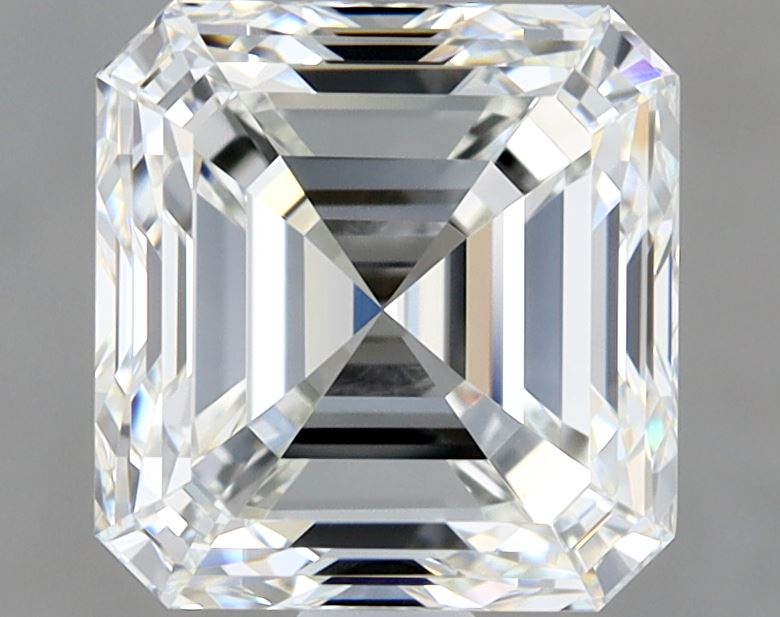 2.01ct Asscher H VVS2 Natural Diamond