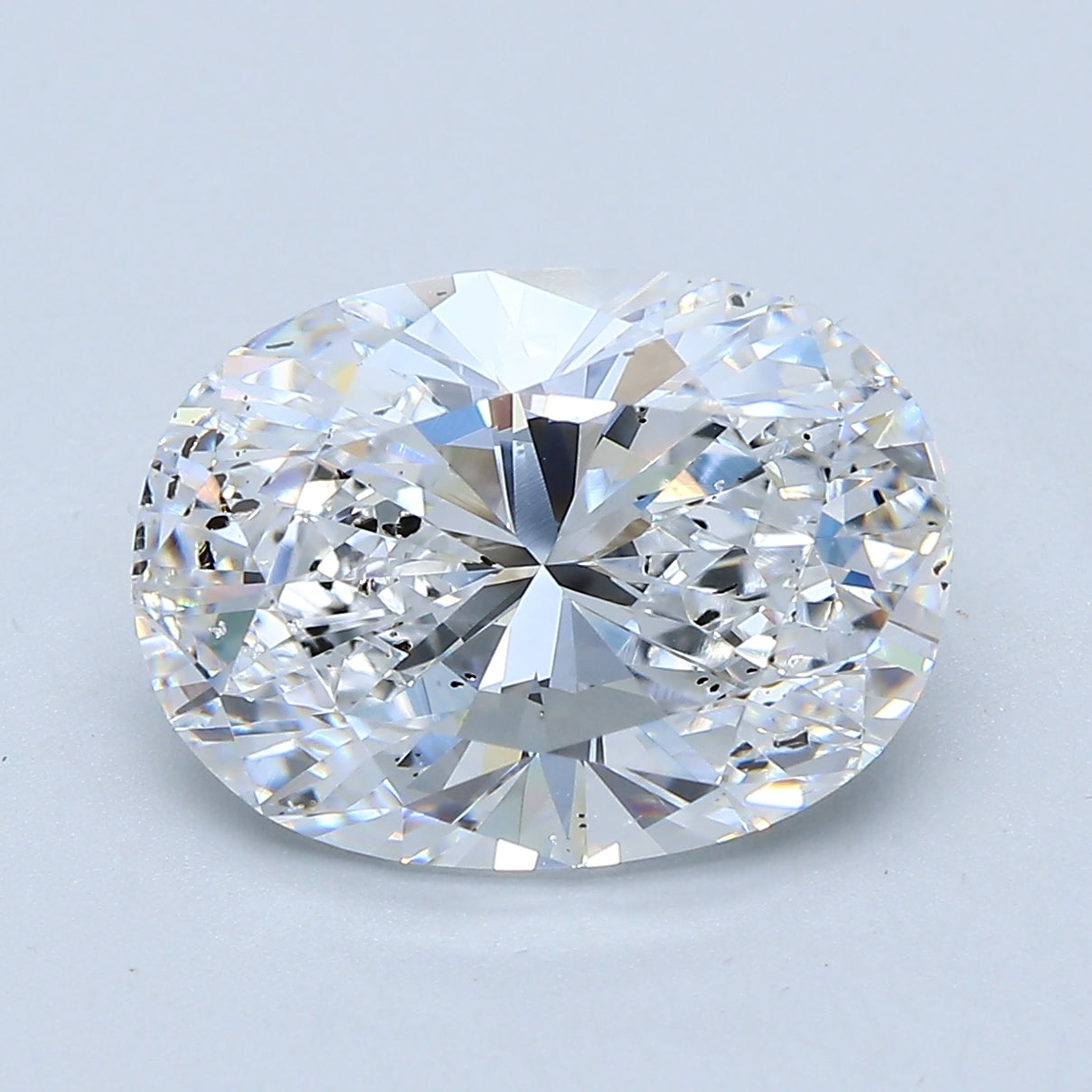 5.01ct Cushion D SI2 Natural Diamond