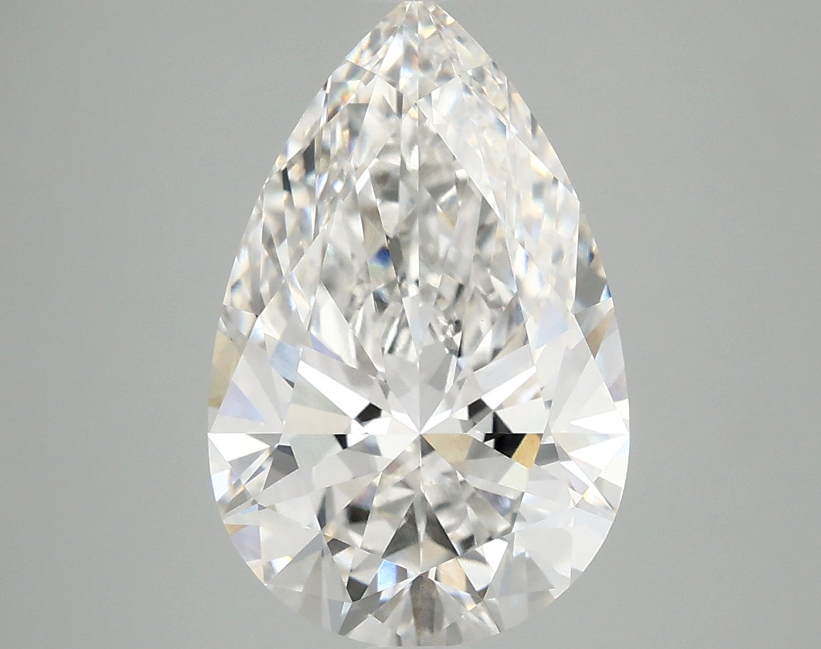 3.83ct Pear F VVS2 Lab Grown Diamond