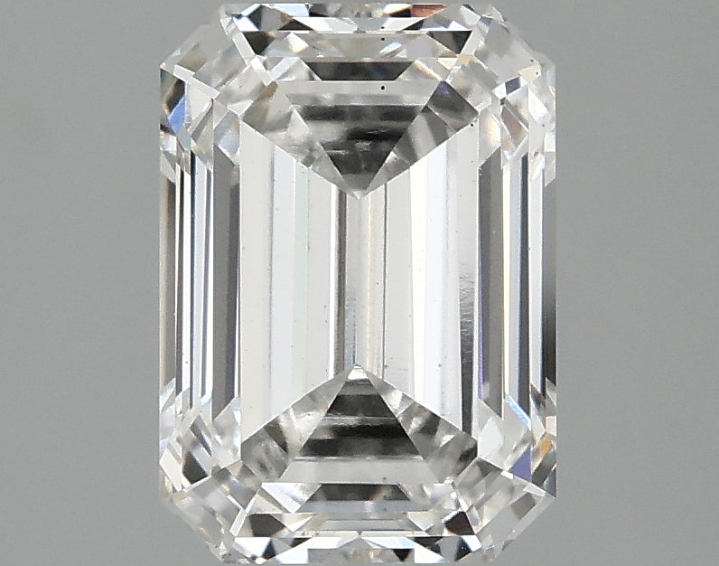 2.56ct Emerald F VS2 Lab Grown Diamond