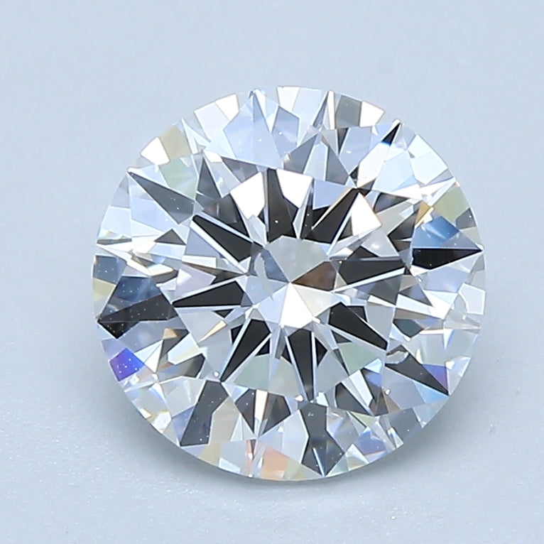 1.71ct Round D SI2 Natural Diamond