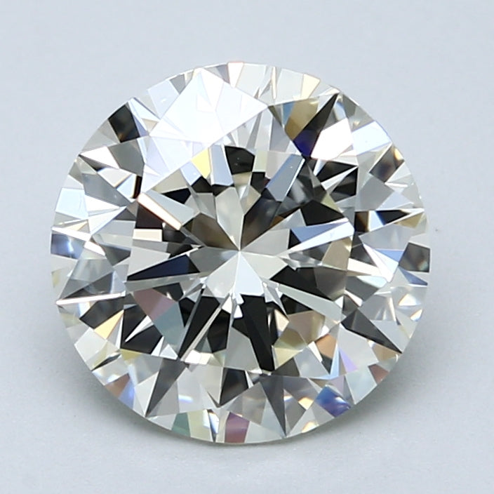3ct Round K SI2 Natural Diamond