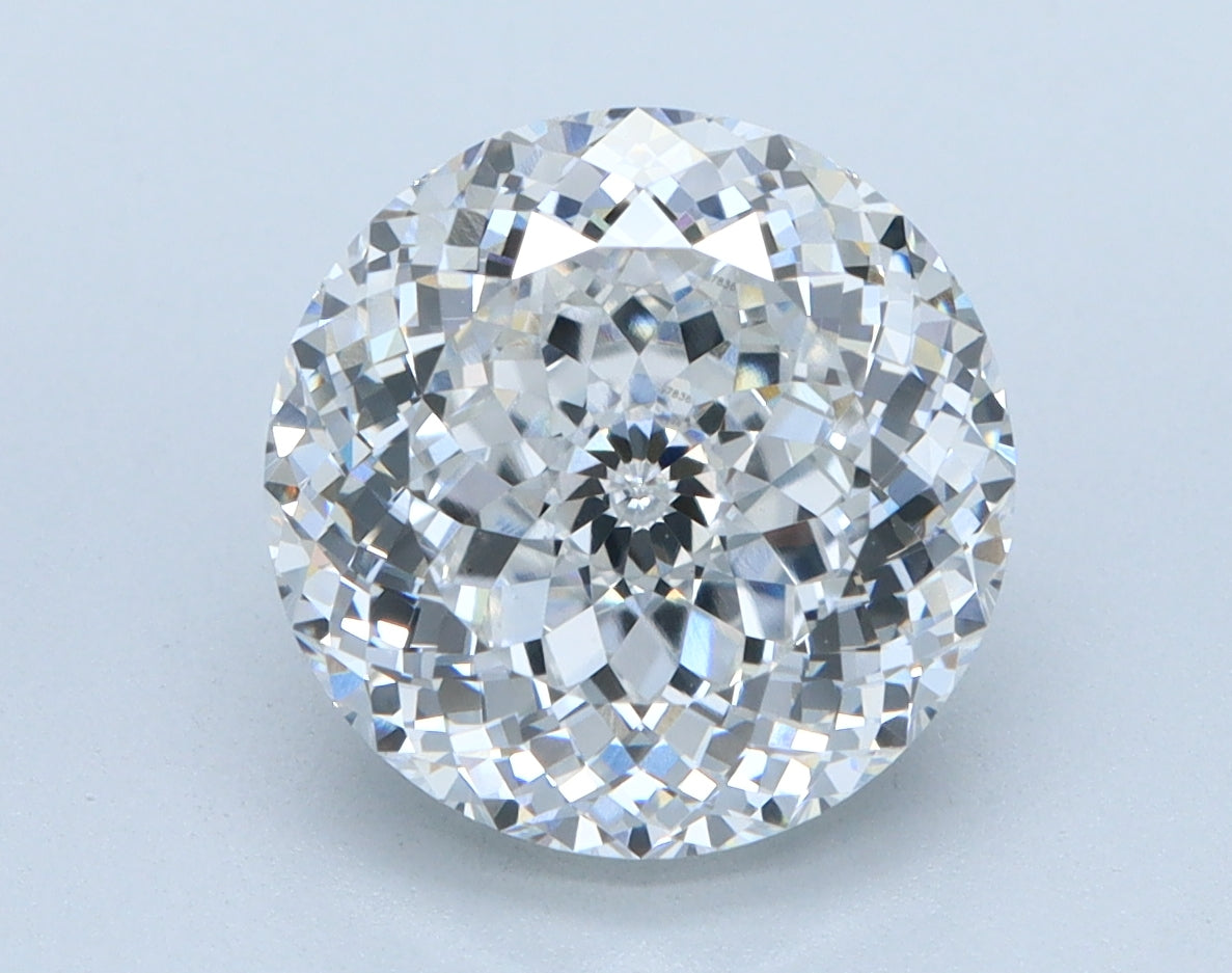 3.08ct Portuguese F VVS2 Lab Grown Diamond