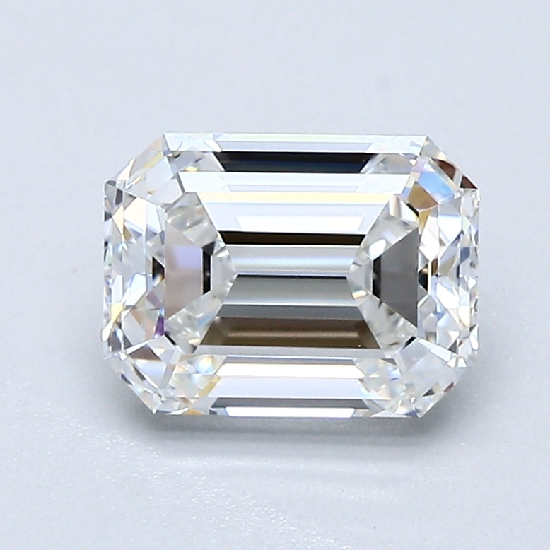1.51ct Emerald F VVS2 Natural Diamond