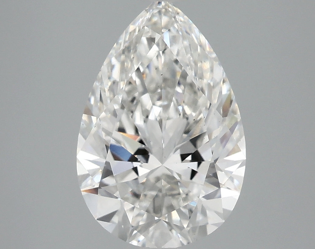 2.87ct Pear F VS2 Lab Grown Diamond
