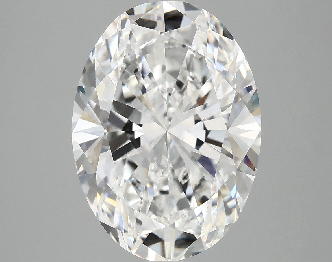 5.07ct Oval D VVS2 Lab Grown Diamond