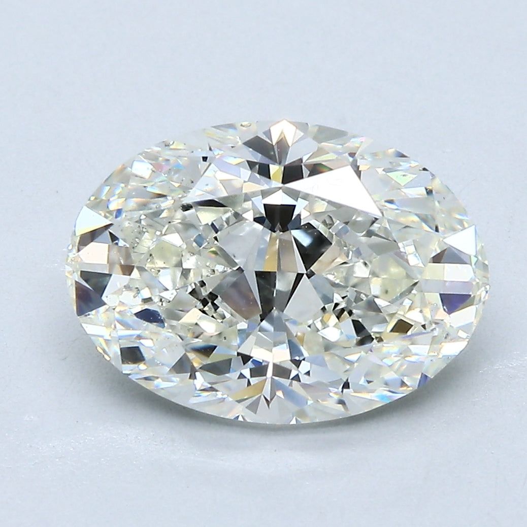 3.51ct Oval J SI1 Natural Diamond