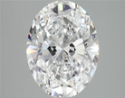 4.87ct Oval F VS1 Lab Grown Diamond