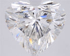 5.12ct Heart E VVS1 Lab Grown Diamond