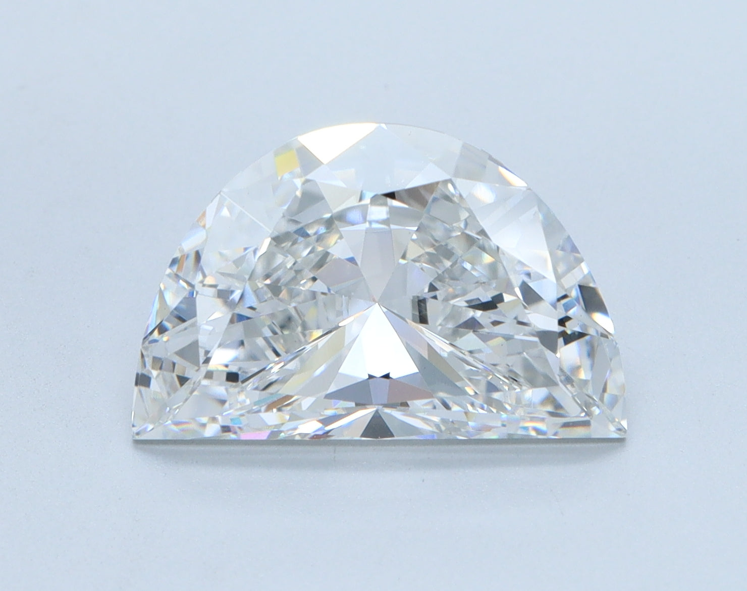 3.15ct Halfmoon F VVS2 Lab Grown Diamond