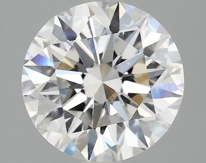 2ct Round F VS1 Lab Grown Diamond