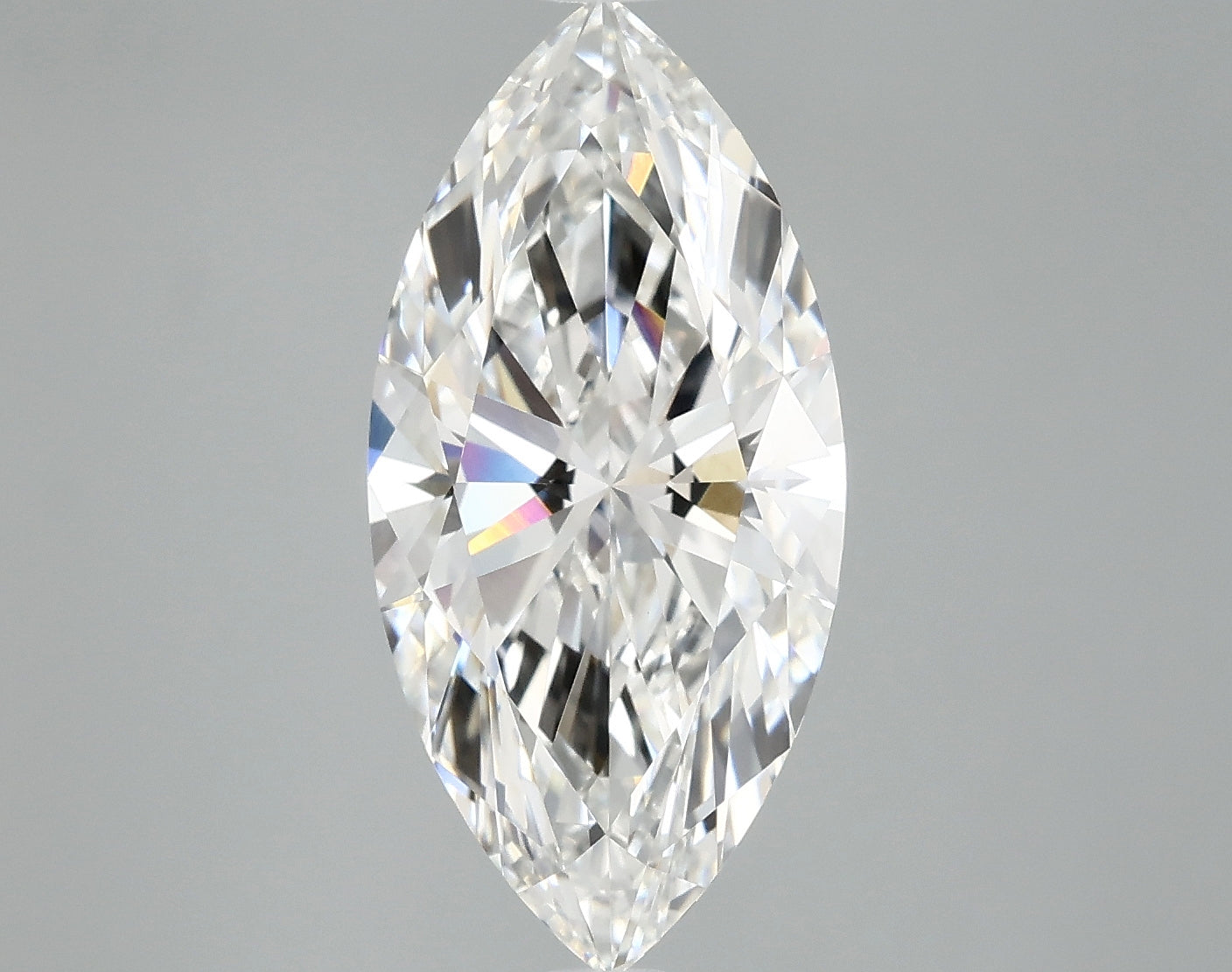 3.9ct Marquise F VVS2 Lab Grown Diamond