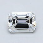 0.95ct Emerald D VS2 Natural Diamond