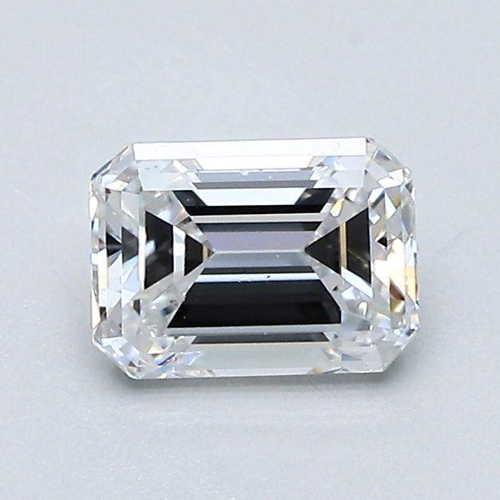 0.95ct Emerald D VS2 Natural Diamond