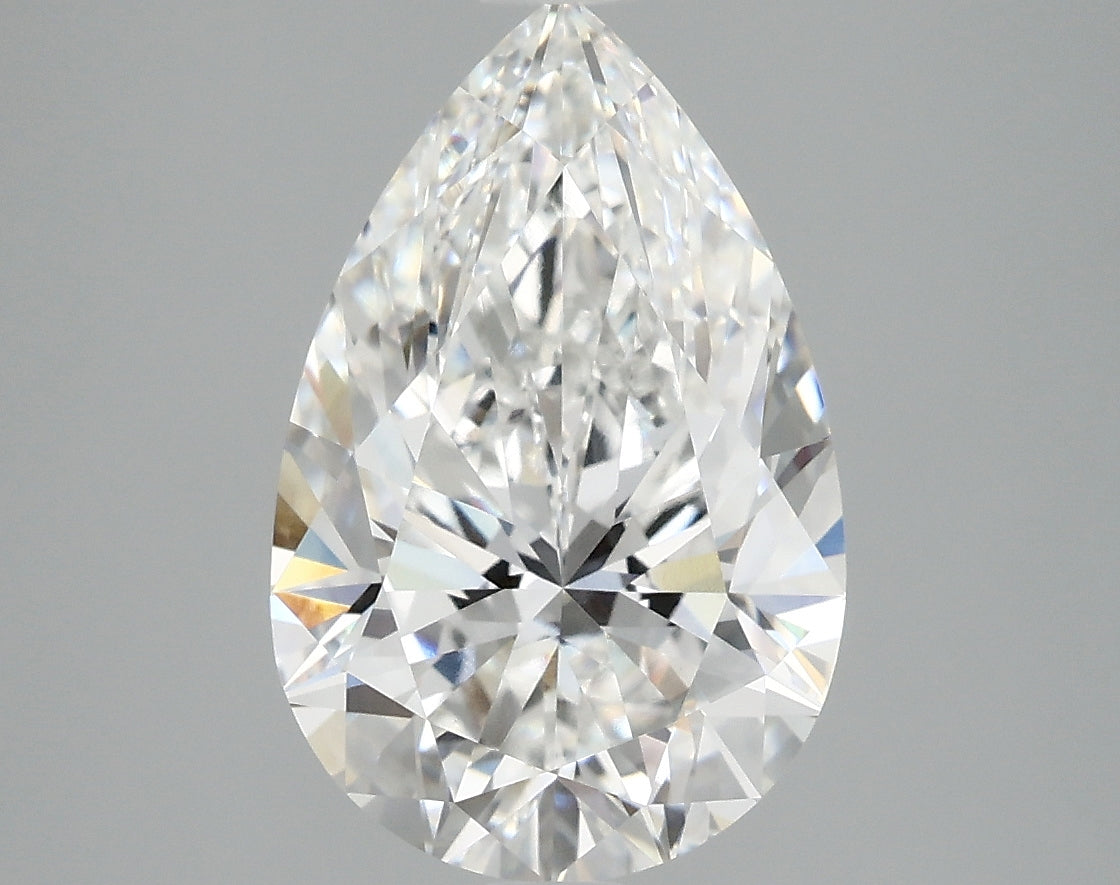 3.6ct Pear E VVS2 Lab Grown Diamond