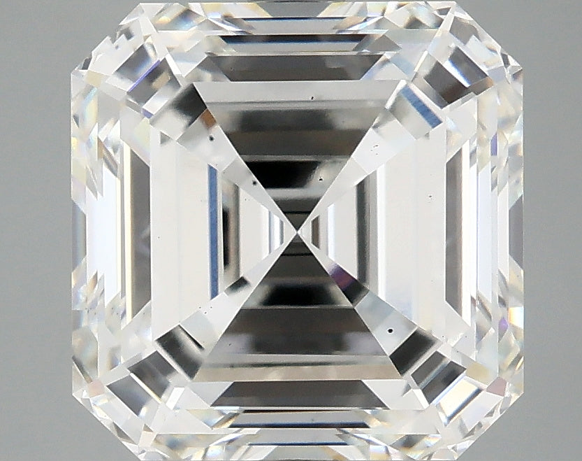 5.1ct Asscher F VS2 Lab Grown Diamond