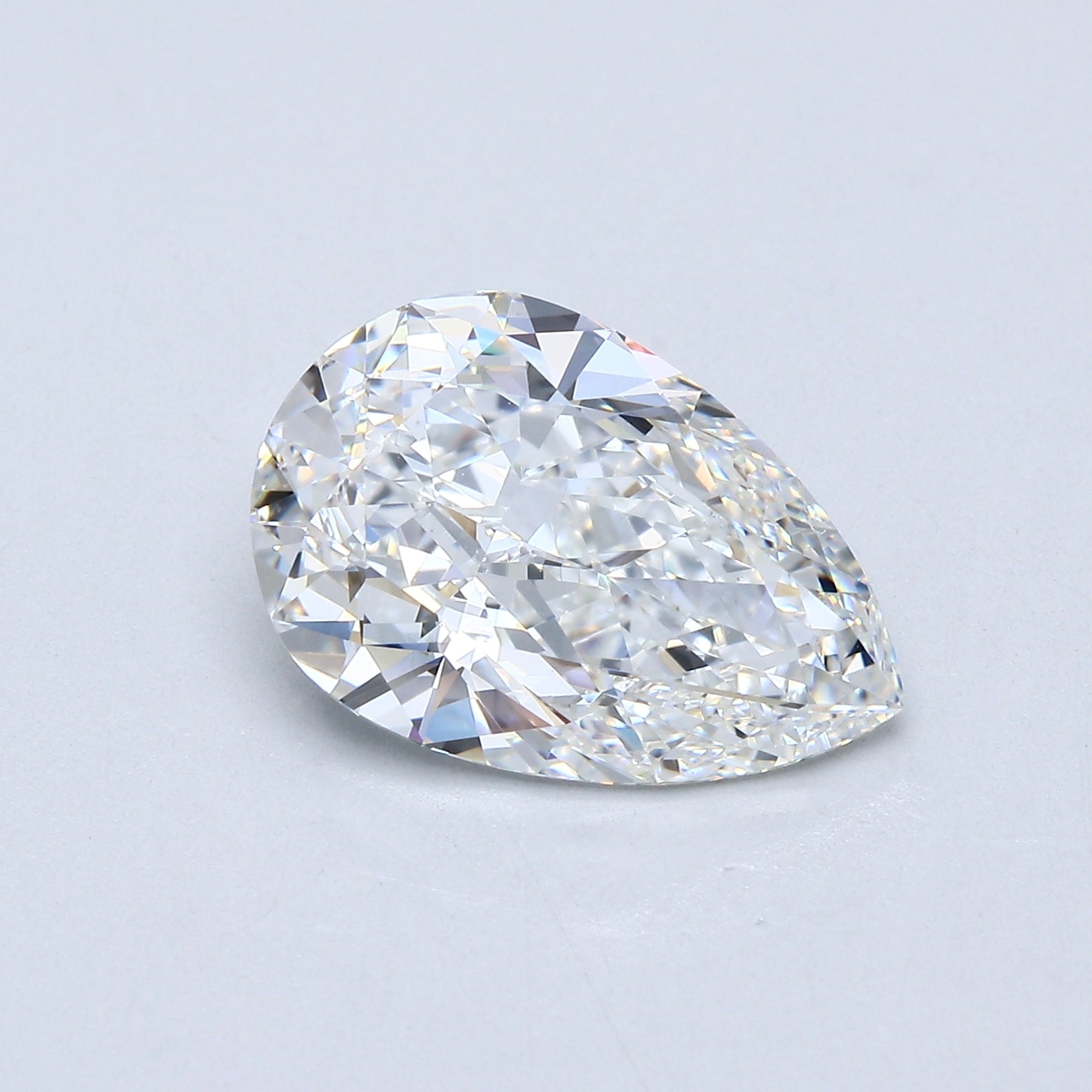 4.1ct Pear F VS2 Natural Diamond