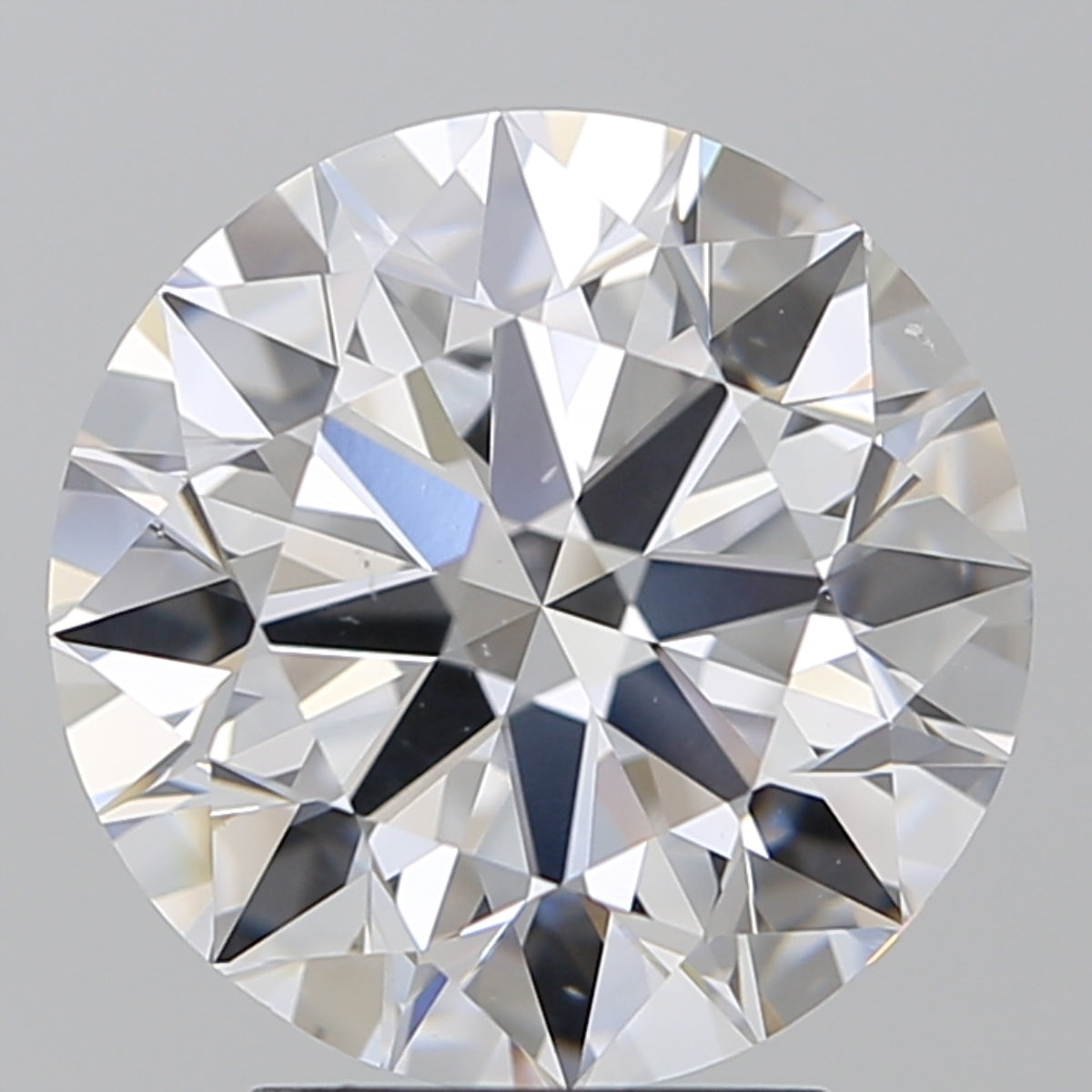 3.72ct Round D VS2 Natural Diamond