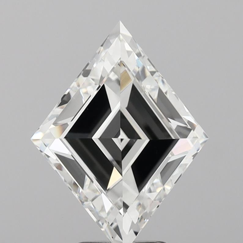 3.78ct Lozenge F VVS2 Lab Grown Diamond