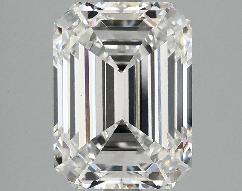 2.9ct Emerald F VS2 Lab Grown Diamond