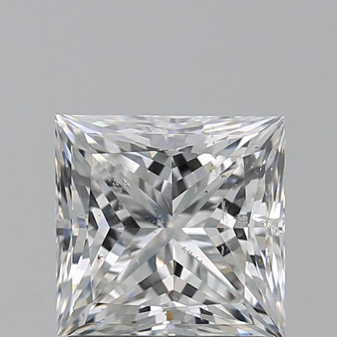 1.7ct Princess E SI2 Natural Diamond