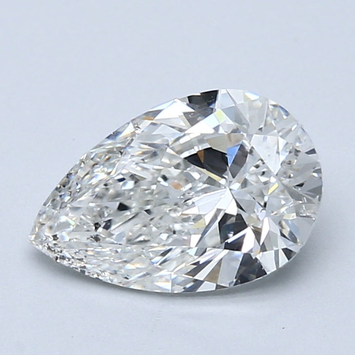1.7ct Pear F SI1 Natural Diamond