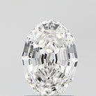 1.31ct Oval Step Cut E VVS2 Lab Grown Diamond