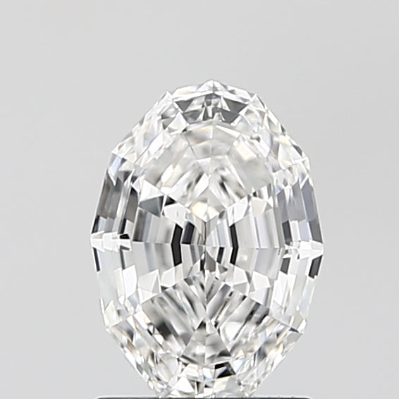 1.31ct Oval Step Cut E VVS2 Lab Grown Diamond