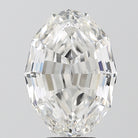 6.22ct Oval Step Cut F VS1 Lab Grown Diamond