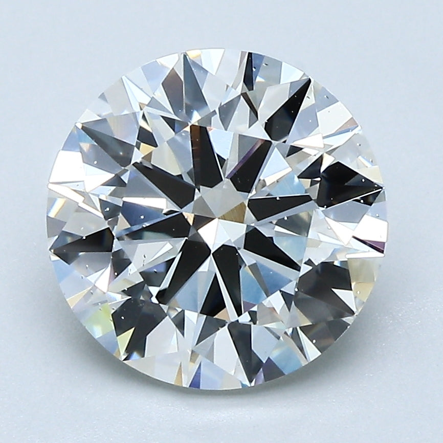 3.01ct Round H VS2 Natural Diamond