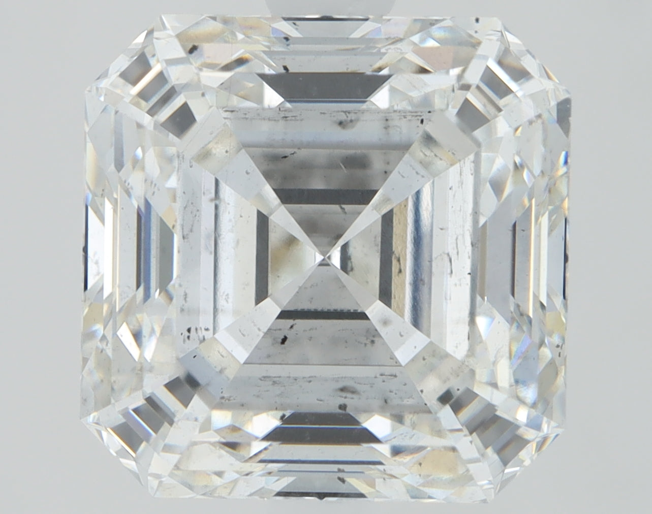 2.71ct Asscher F SI1 Lab Grown Diamond