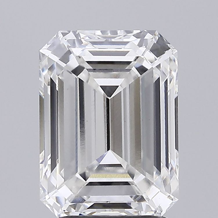 2.78ct Emerald E VS1 Lab Grown Diamond