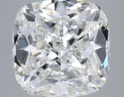3.6ct Cushion F VVS1 Lab Grown Diamond