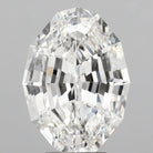 4.71ct Oval Step Cut F VS1 Lab Grown Diamond