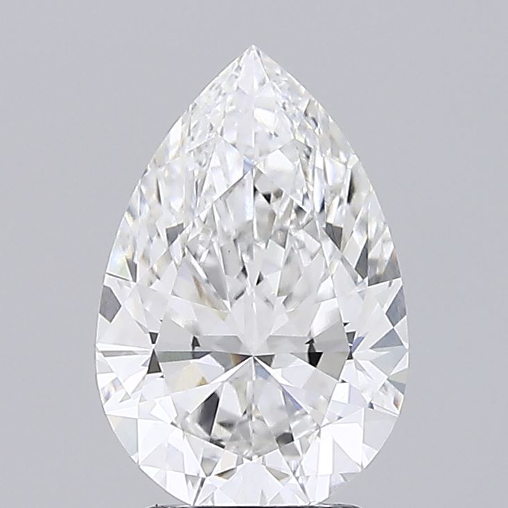2.65ct Pear F VVS2 Lab Grown Diamond