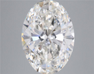 7.71ct Oval F VVS2 Lab Grown Diamond