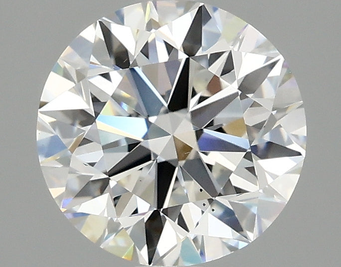2ct Round F VS2 Lab Grown Diamond