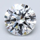 2.53ct Round F SI1 Natural Diamond