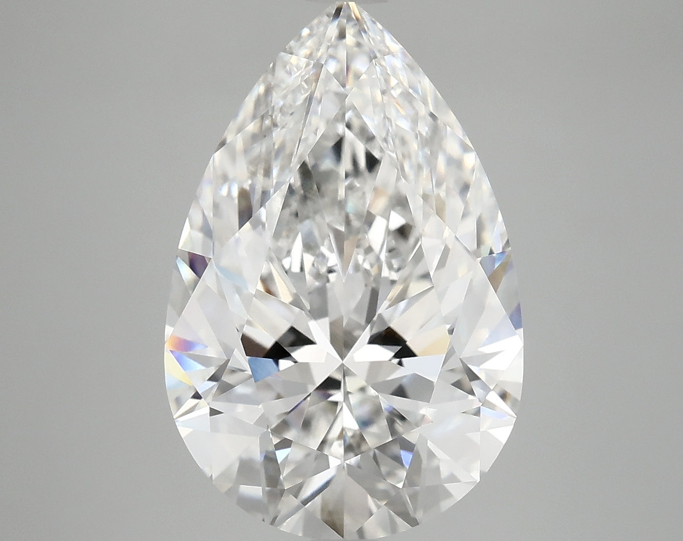 6.32ct Pear E VS2 Lab Grown Diamond
