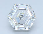 2.05ct Hexagonal D VVS2 Lab Grown Diamond