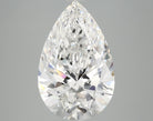 5.92ct Pear F VVS2 Lab Grown Diamond
