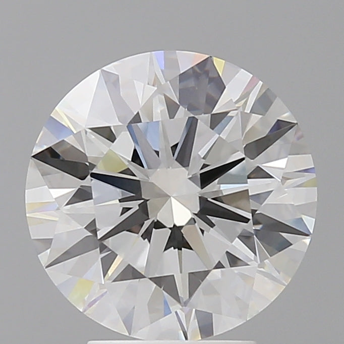4.09ct Round F VVS2 Lab Grown Diamond