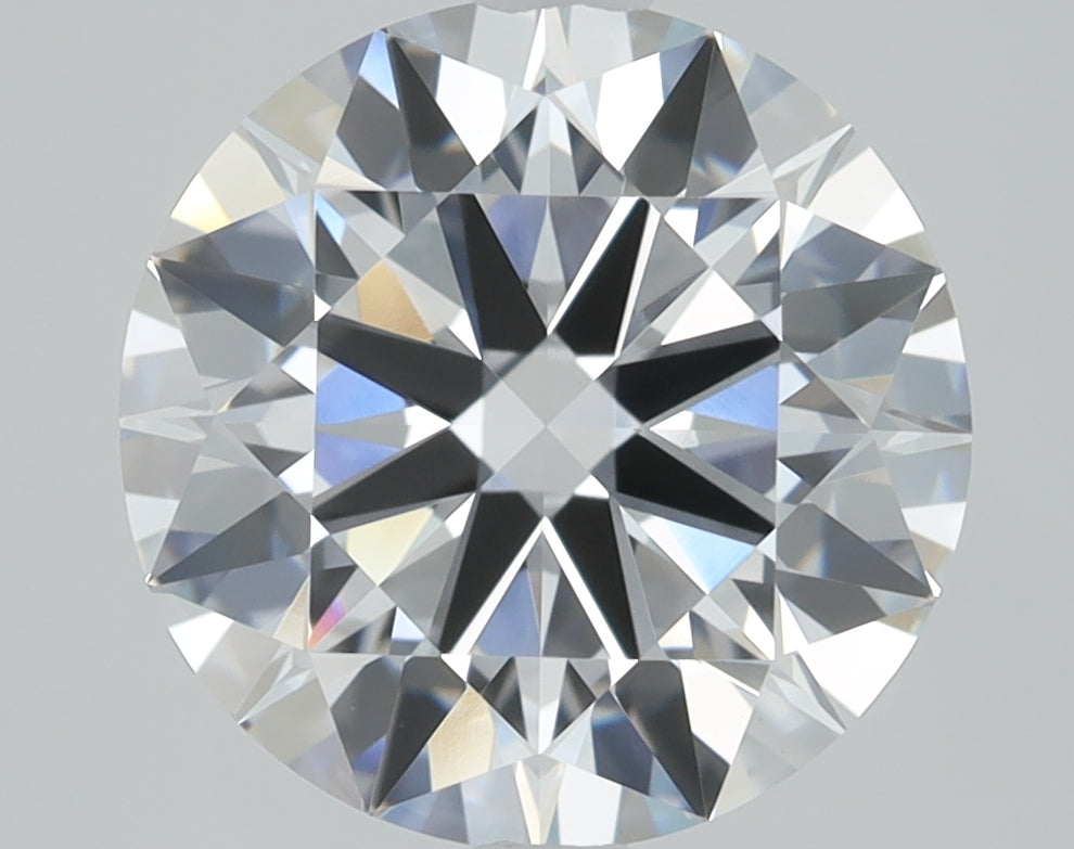 3.06ct Round F VVS2 Lab Grown Diamond