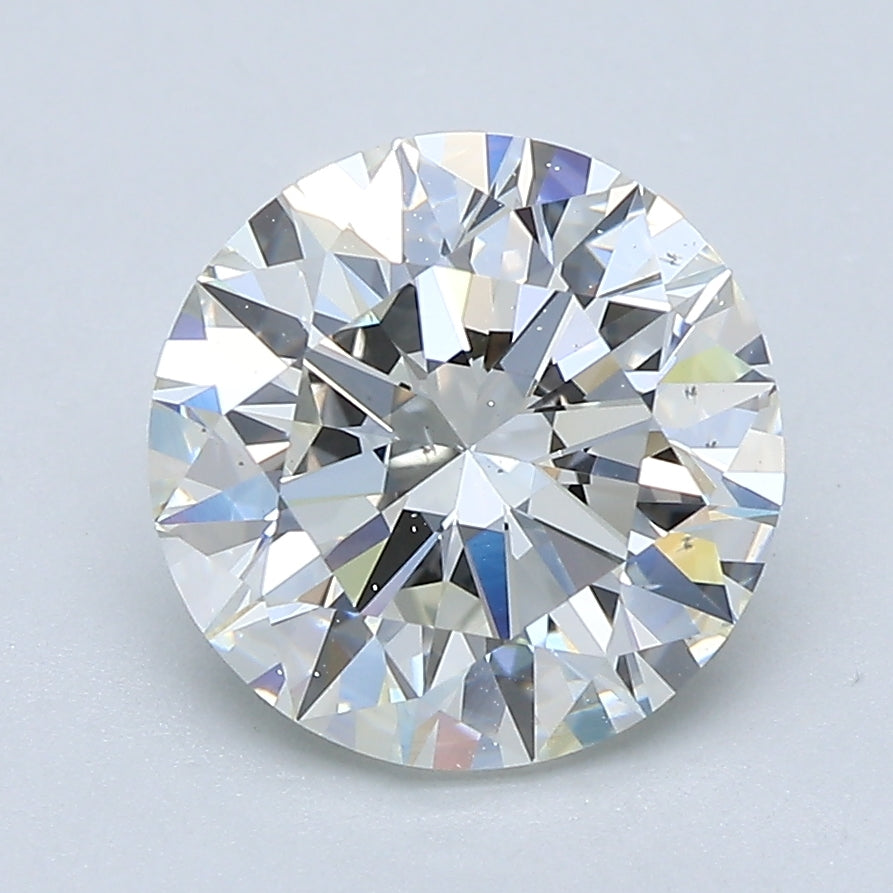 2.7ct Round H SI1 Natural Diamond